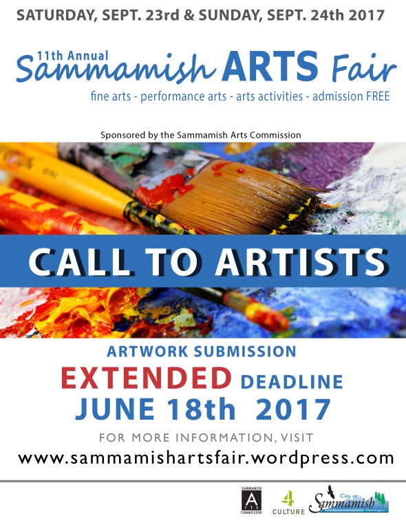 2017 Flyer Call to Artists 11th Annual extended a final